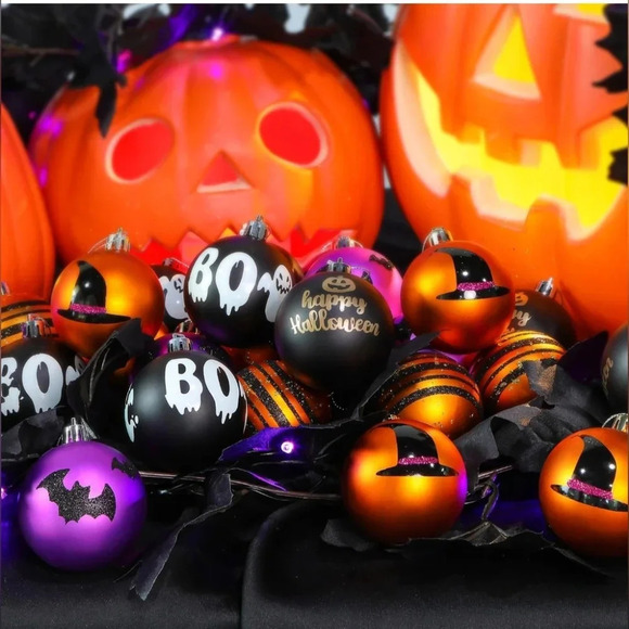 Halloween Tree Balls. New in Box. 36 count. Decore, Decorations - Picture 3 of 6